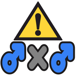 :warning_male_x_male: